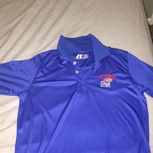 Russel Kansas university polo shirt
